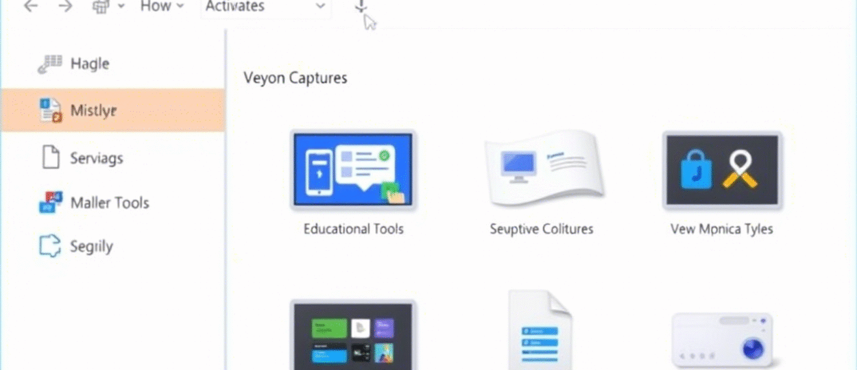 carpeta del sistema con capturas de veyon master en windows